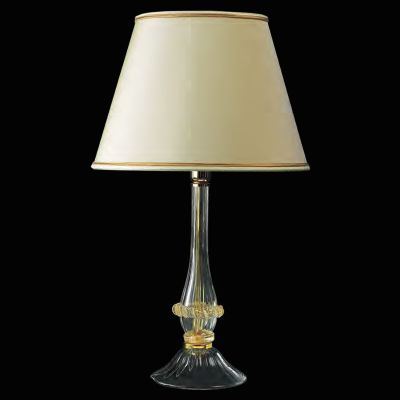 M544 - Lampe de table en verre de Murano
