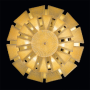 Murano chandelier Adonis detail