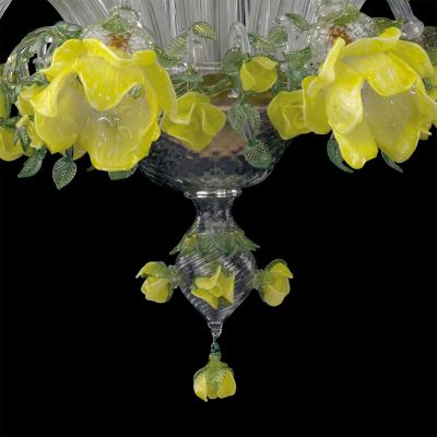 Rosal - Lámpara de cristal de Murano  - 4