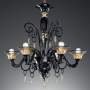 Murano ceiling light Adonis 8 lights