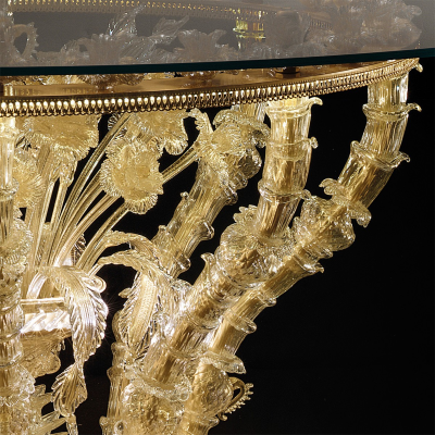 Murano glass chandelier