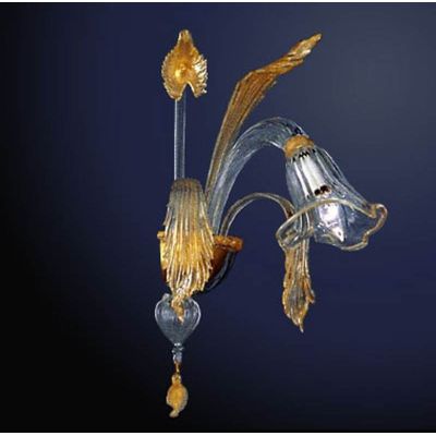 Aqua - Lampadario in vetro di Murano
