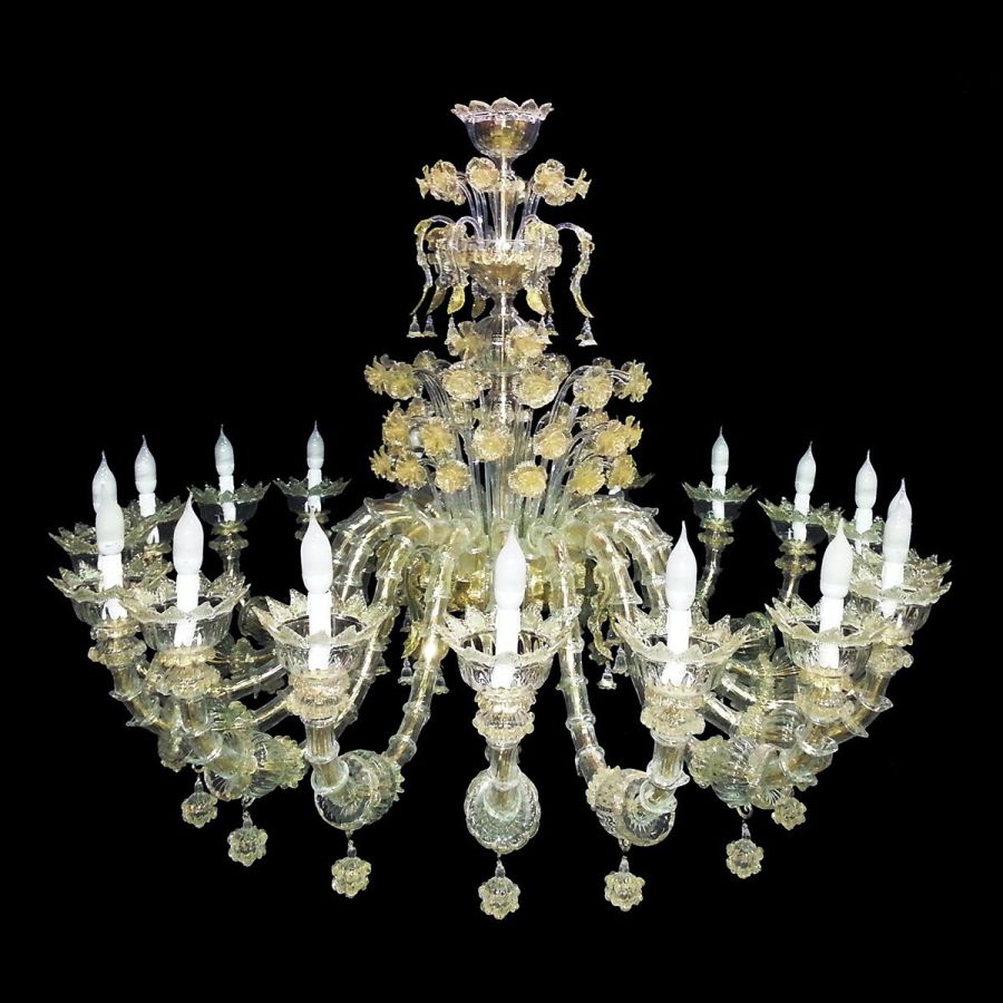 Demetrio - Lámpara de cristal de Murano