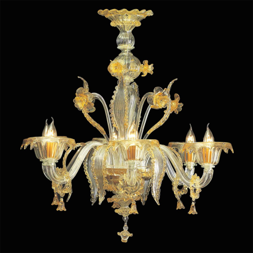 Hirondelle - Lustre en verre de Murano