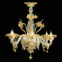Hirondelle - Lustre en verre de Murano