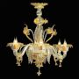Swallow - Murano glass chandelier Contemporary