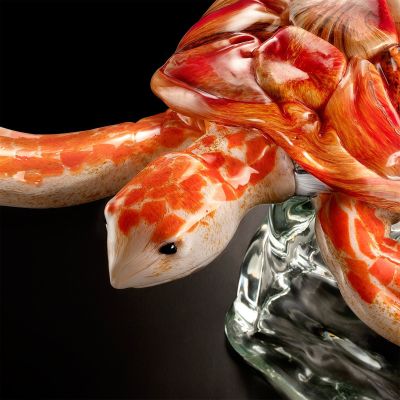 Écorce - Lustre en verre de Murano Contemporains
