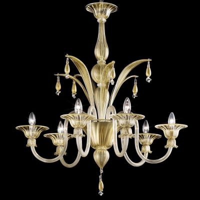 Ca' d'oro - Lámpara de cristal de Murano Clásicas