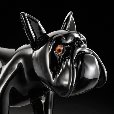 Bouledogue noir grand  - 2
