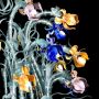 Gioiello - Lámpara en cristal de Murano detalle