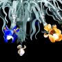 Bacco - Murano glass chandelier Flowers
