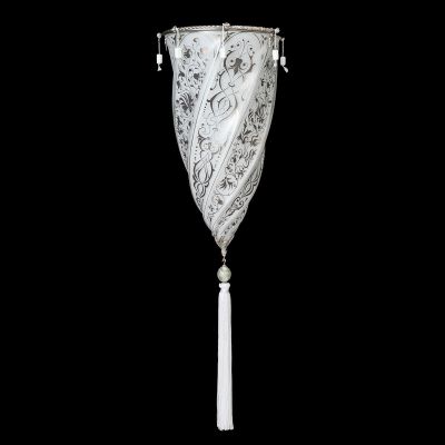 Damascus- Lámpara de pared en cristal de Murano  - 4