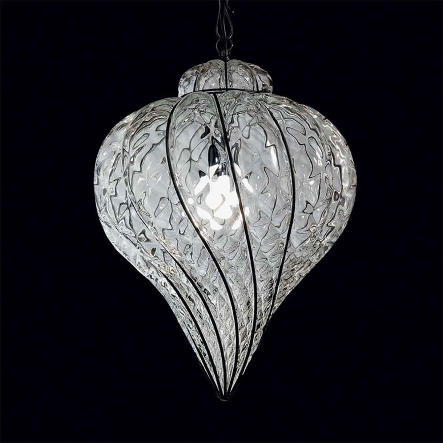 Lanterna in vetro di Murano - Fiocco