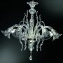 Canal Grande - Murano wall sconce 2 lights Crystal Gold