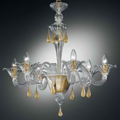 Aquileia - Murano glass chandelier