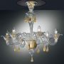 Zarina - Murano glass chandelier 8 lights