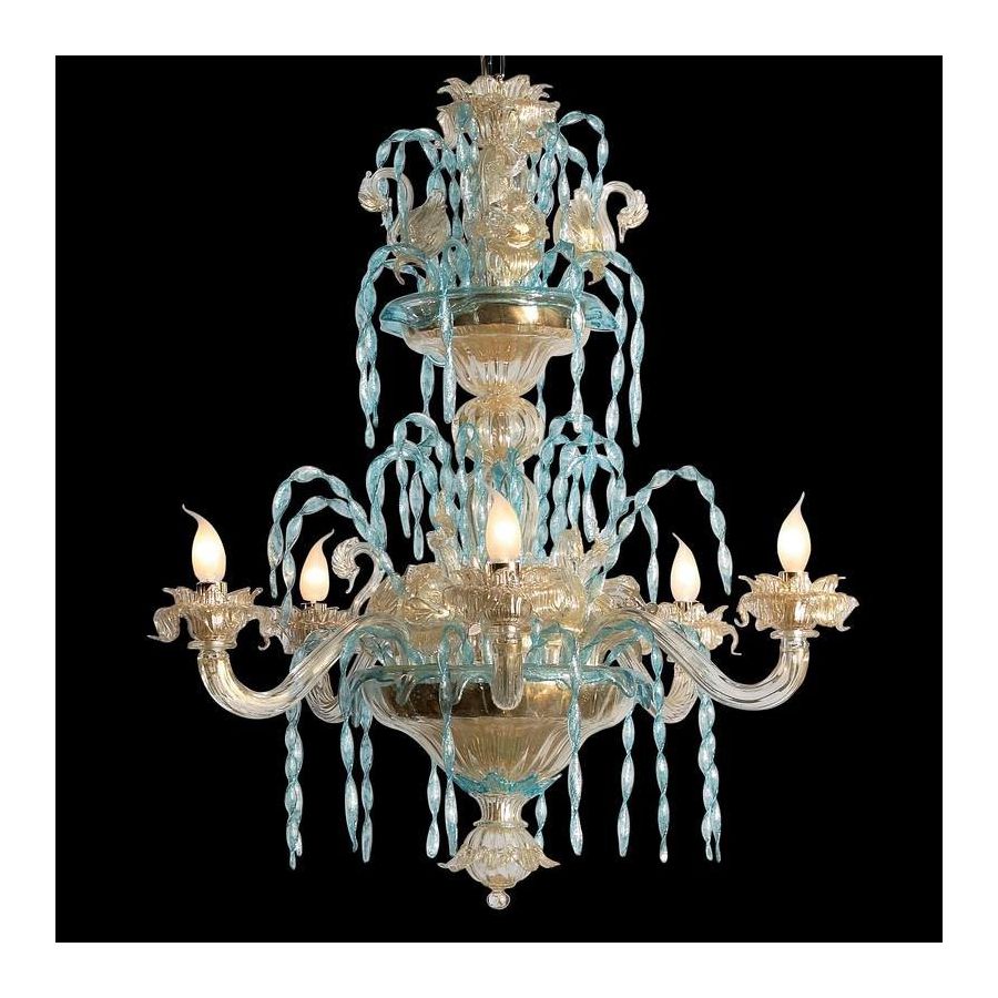 Ca' Loredan - Murano glass chandelier