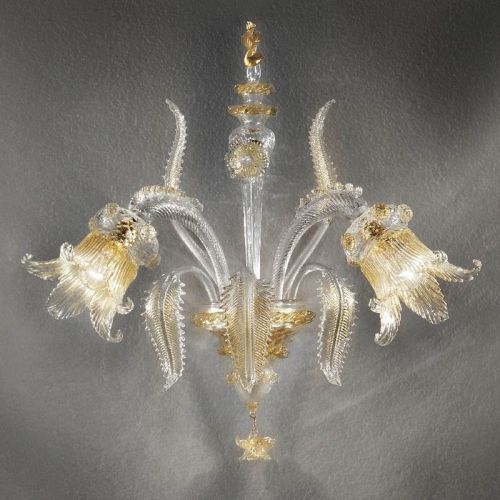 Caterina - Lámpara de cristal de Murano