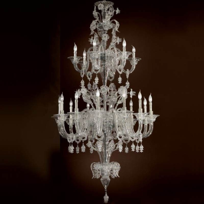 Murano glass chandelier