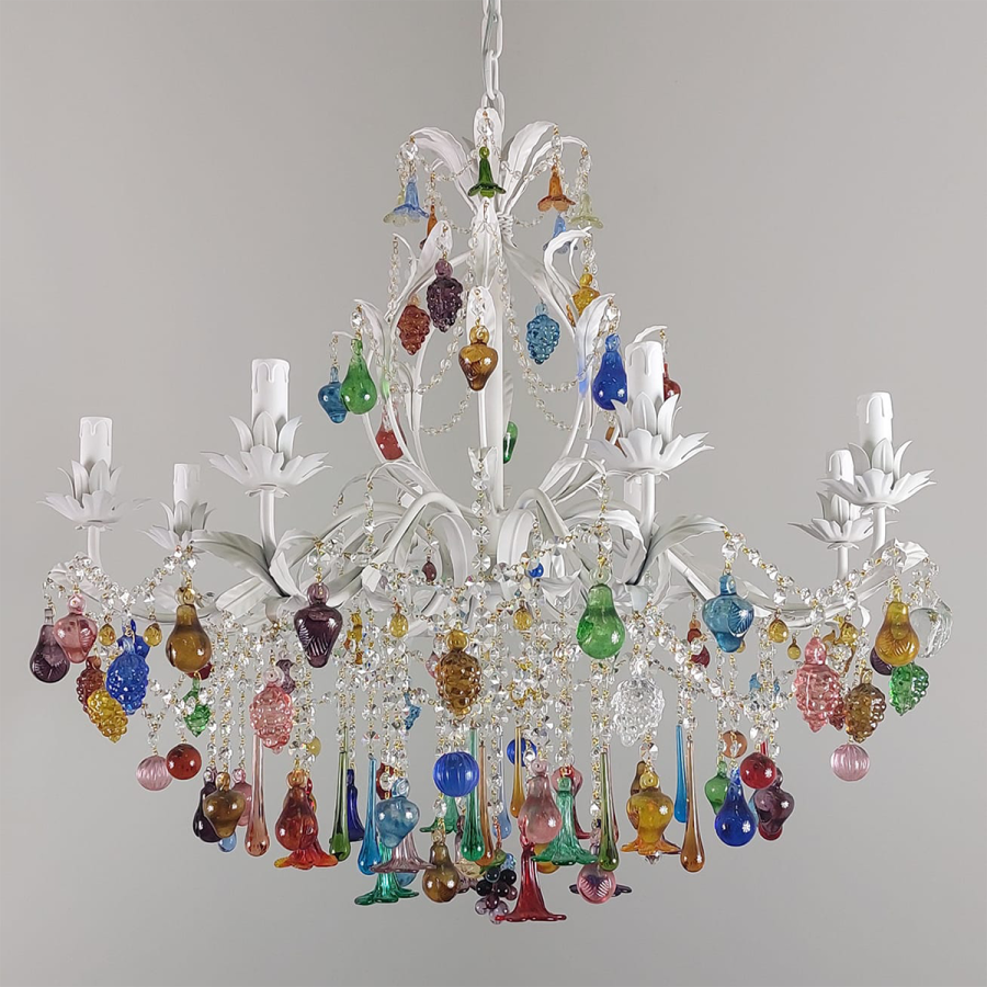 Malina - Murano glass chandelier