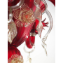 Colombina - Lampadario di Murano 3 luci Opale Rosa