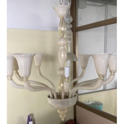 Palmira - Lámpara de cristal de Murano Diam. 100 x 85 H. [cm] - Diam. 39 x 33 H. [inches] Oriente