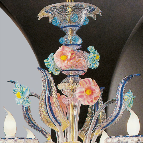 Owl - Lampadario in vetro di Murano