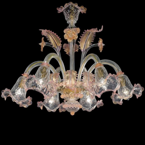 Lucretia - Lampadario in vetro di Murano