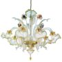 Lucretia - Murano wall sconce 2 lights Crystal Gold