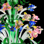 Girandola - Murano Glas-Krnoleuchter