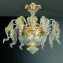 Doge - Lámpara de Murano 6 luces Cristal Oro