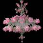 Glaçons - Lustre en verre de Murano