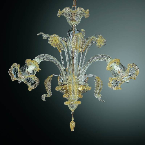 Goldoni - Lustre en verre de de Murano
