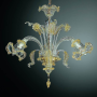 Goldoni - Lampadario di Murano 6 tutto Fumo