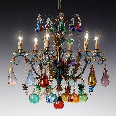 Murano glass chandelier