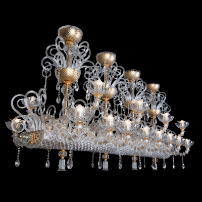 Murano glass chandelier