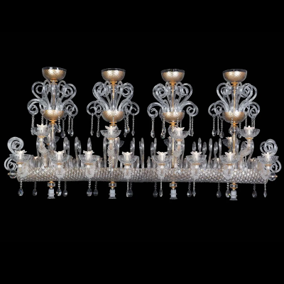 Murano glass chandelier