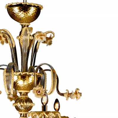 Arca d'oro - Lámpara de cristal de Murano