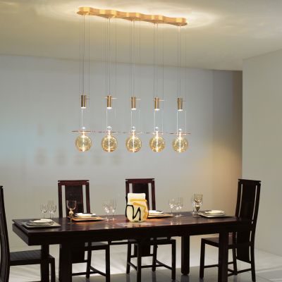 Suspension en verre de Murano