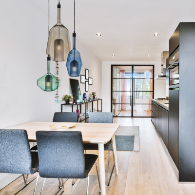 Suspension en verre de Murano