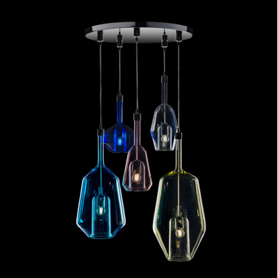 Lámpara colgante de cristal de Murano