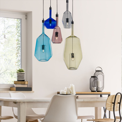 Lampadario in vetro di Murano