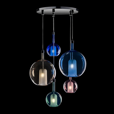 Nebula - Lámpara colgante de cristal de Murano