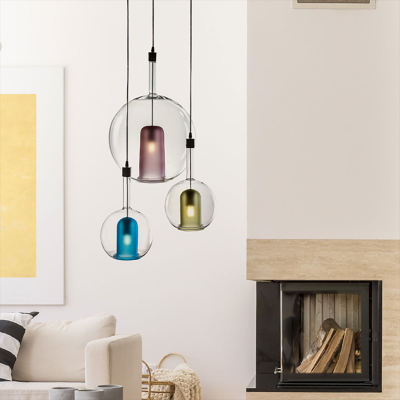 Nebula - Suspension en verre de Murano