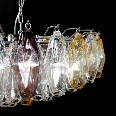 Lampadario in vetro di Murano