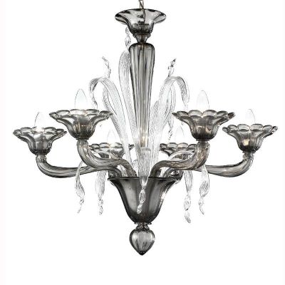 Goldoni – Kronleuchter aus Muranoglas, 6 Lichter