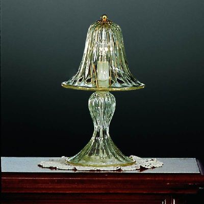 Gondola - Sobremesa cristal de Murano 1 luz transparente/oro