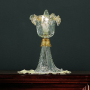 Mori - Murano ceiling lamp 6 lights Crystal Gold