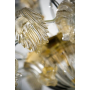 Redentore - Lampadario di Murano 6 luci trasp. oro Policromo