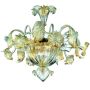 Rialto - Murano chandeliers Green detail